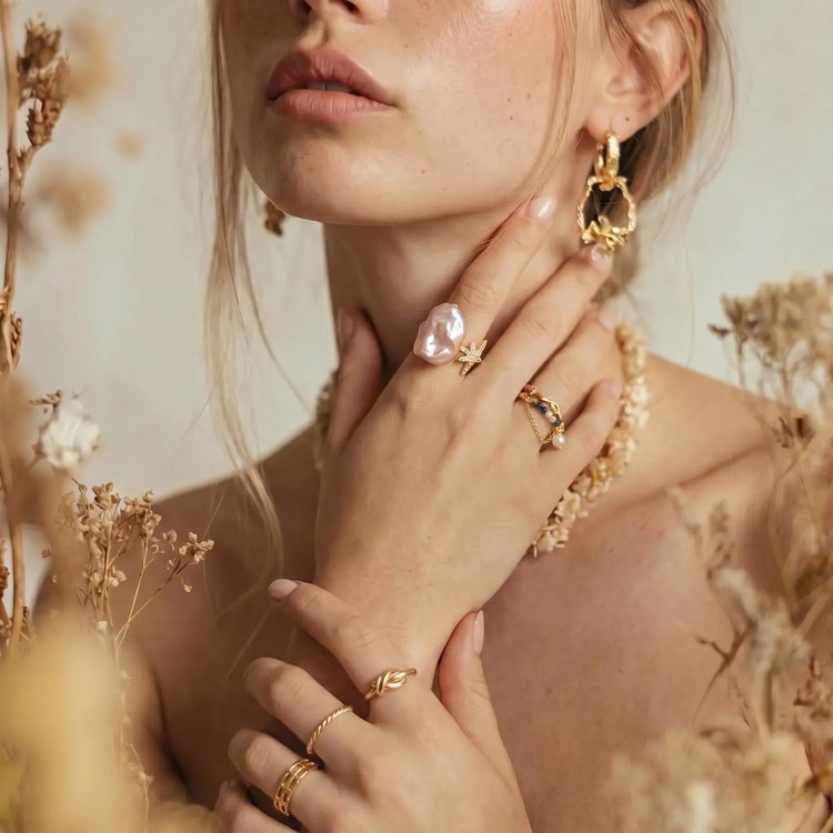 Starlit Pearl Dreams Ring Faith Is In The Fire