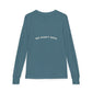 Youth Long Sleeve Tee — "Faith on Fire" Christian Flame Graphic (We Didn’t Bow)