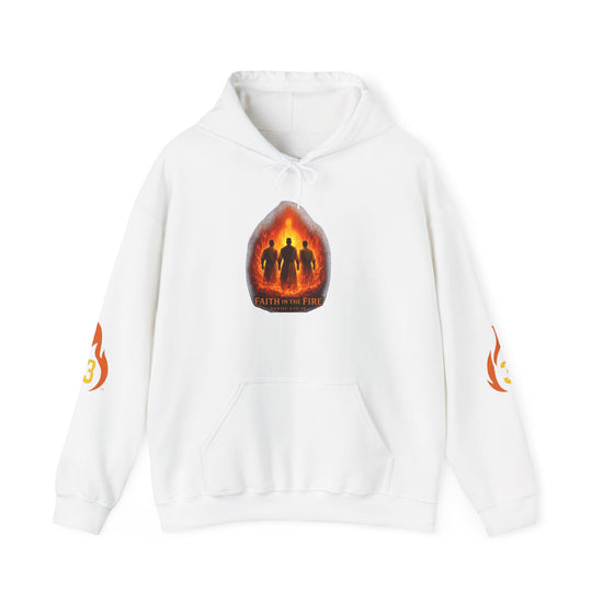 Faith In Fire Hoodie — “We Didn’t Bow” Flame Graphic Pullover