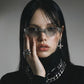 Divine Cross Drop Earrings