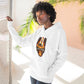 Faith on Fire Hoodie — Flame Cross Graphic Pullover with “We Didn’t Bow” Back Print